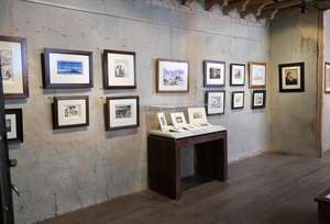 Open hours for Glimpses of the Past print exhibition